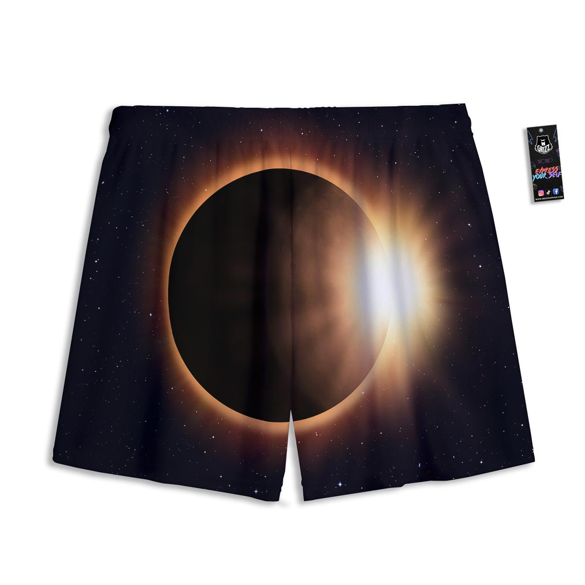 Eclipse Total Solar Print Mesh Shorts