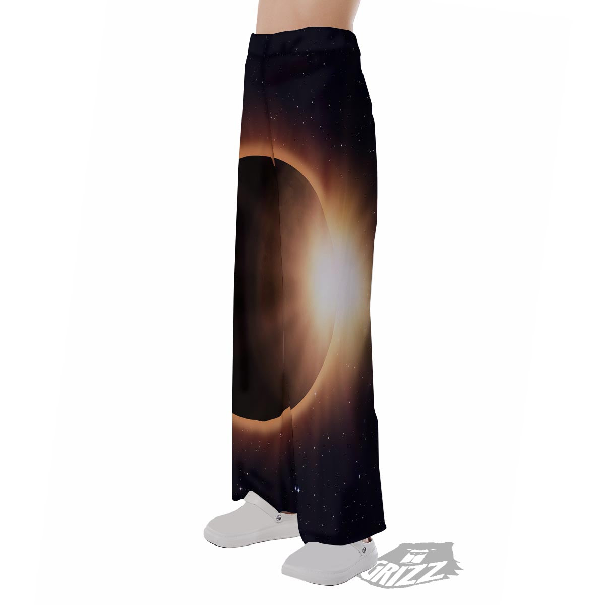 Eclipse Total Solar Print Pajama Pants-grizzshop