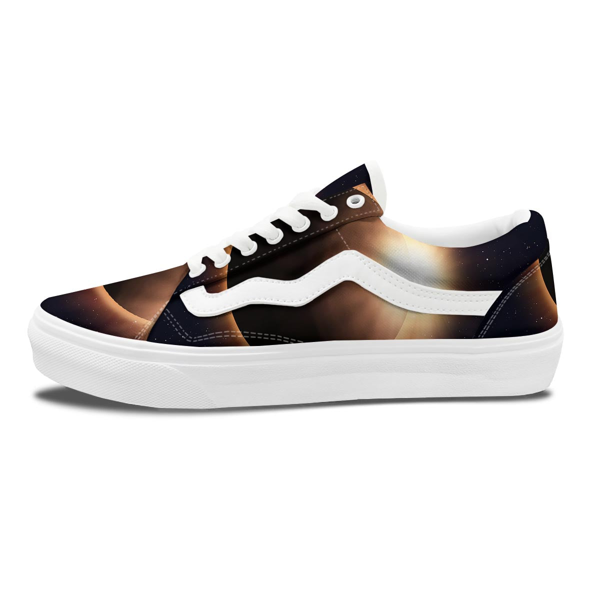 Eclipse Total Solar Print Skate Shoes-grizzshop