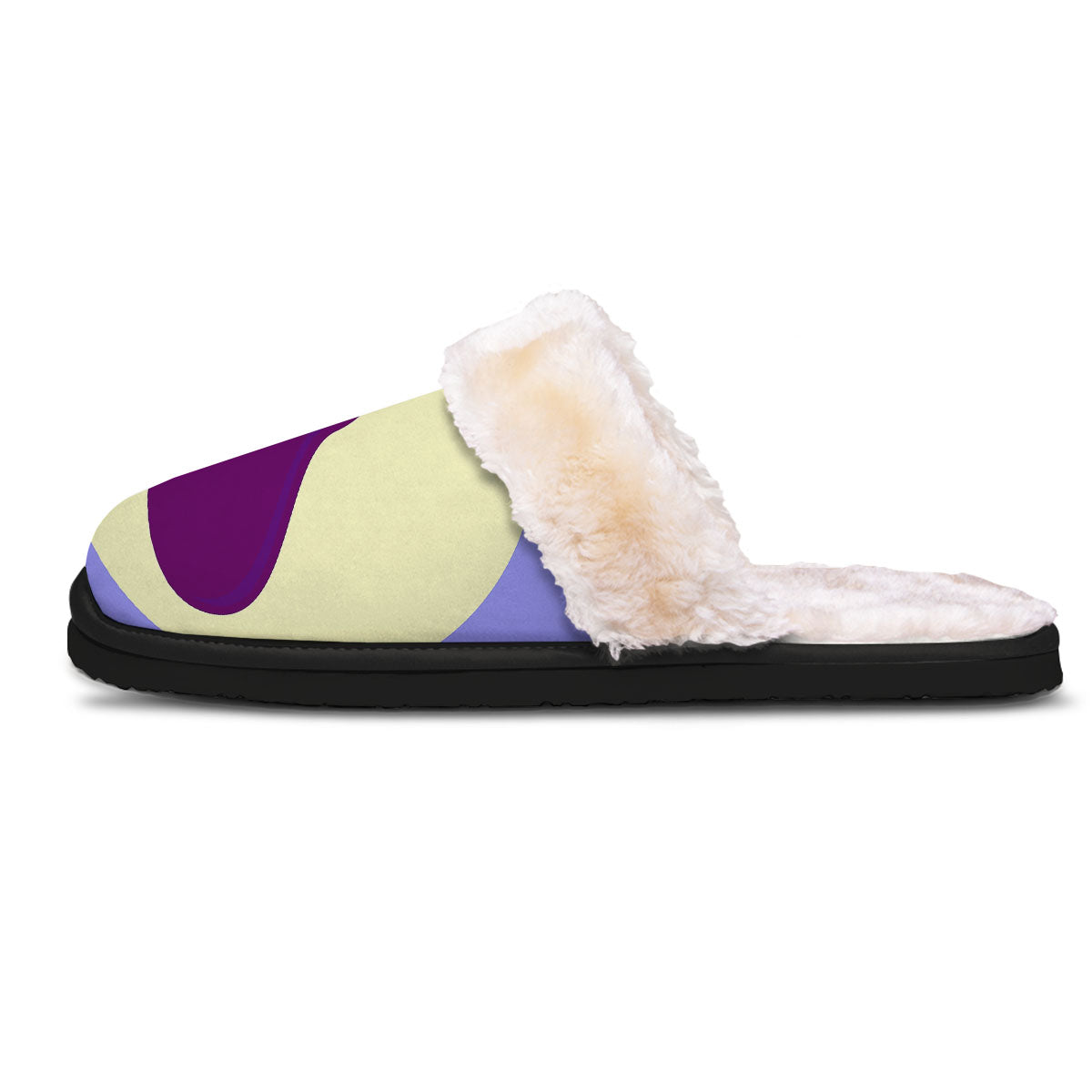Eggplant Print Slippers-grizzshop
