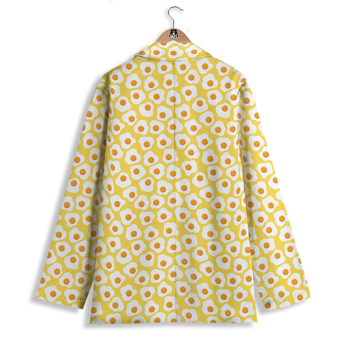 Eggs Print Pattern Women's Blazer-grizzshop