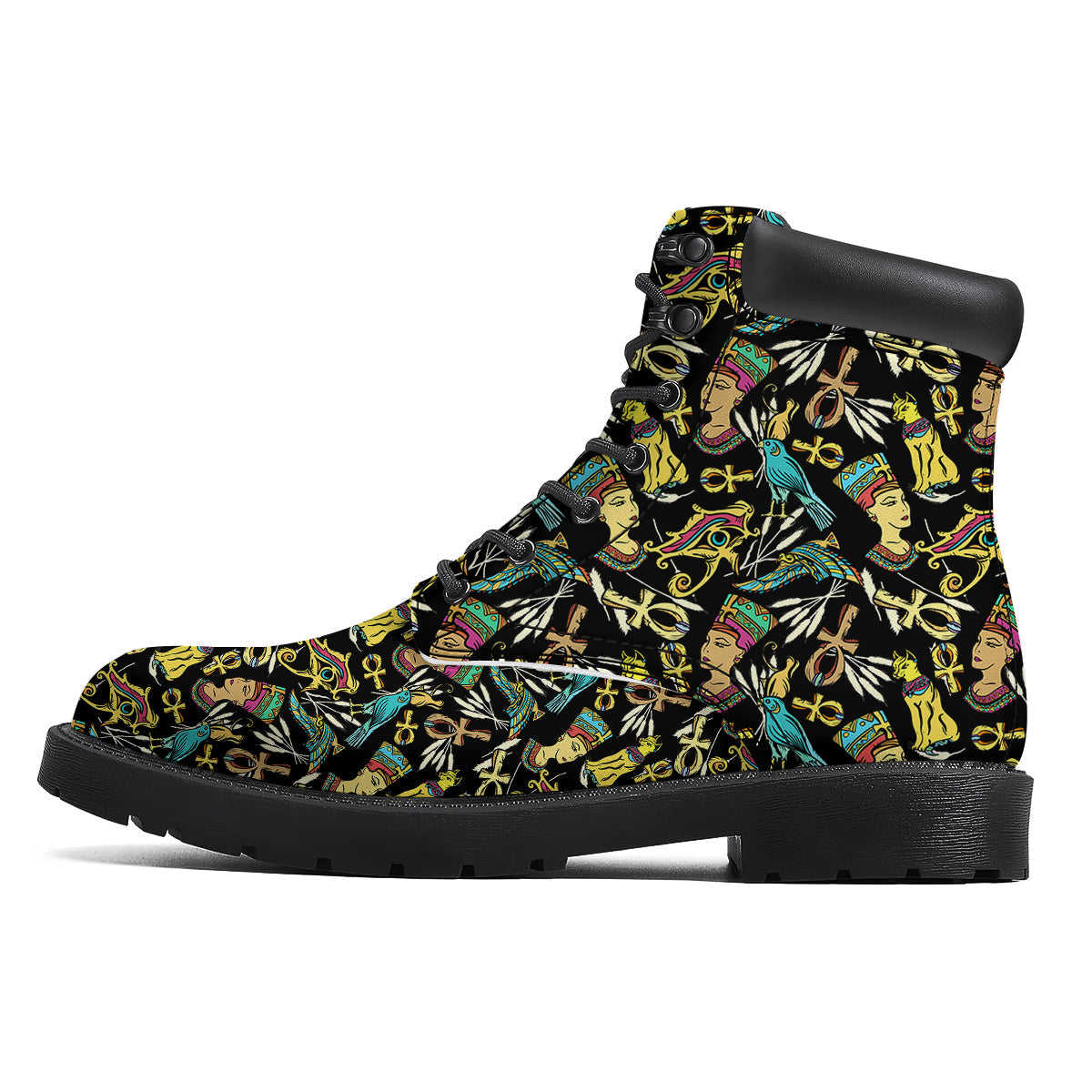 Egypt Ancient Print Pattern Boots-grizzshop