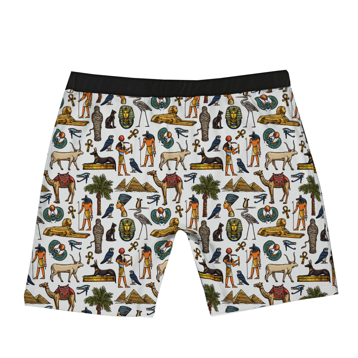 Egypt Religion Symbols Print Pattern Boxer Briefs-grizzshop