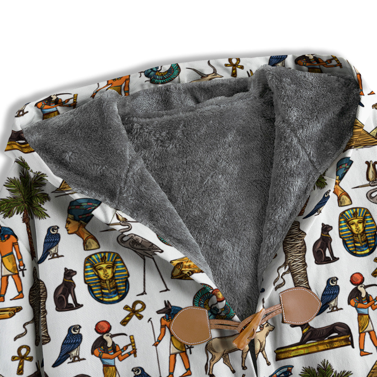 Egypt Religion Symbols Print Pattern Men's Windbreaker Jacket-grizzshop