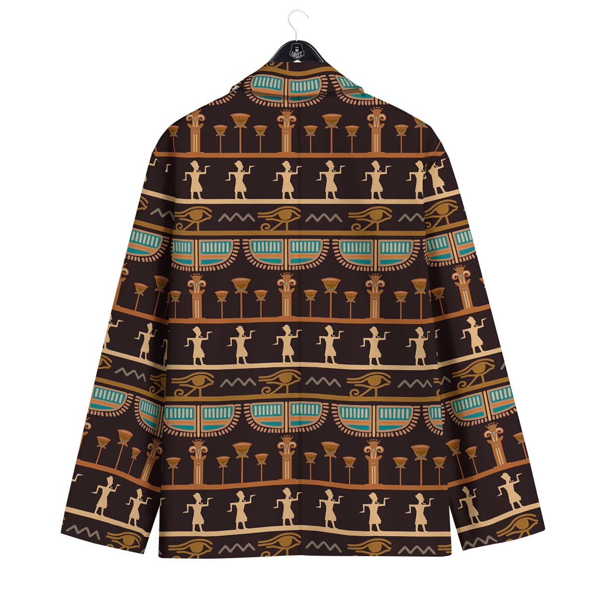 Egypt Tribal Print Pattern Men's Sport Coat-grizzshop