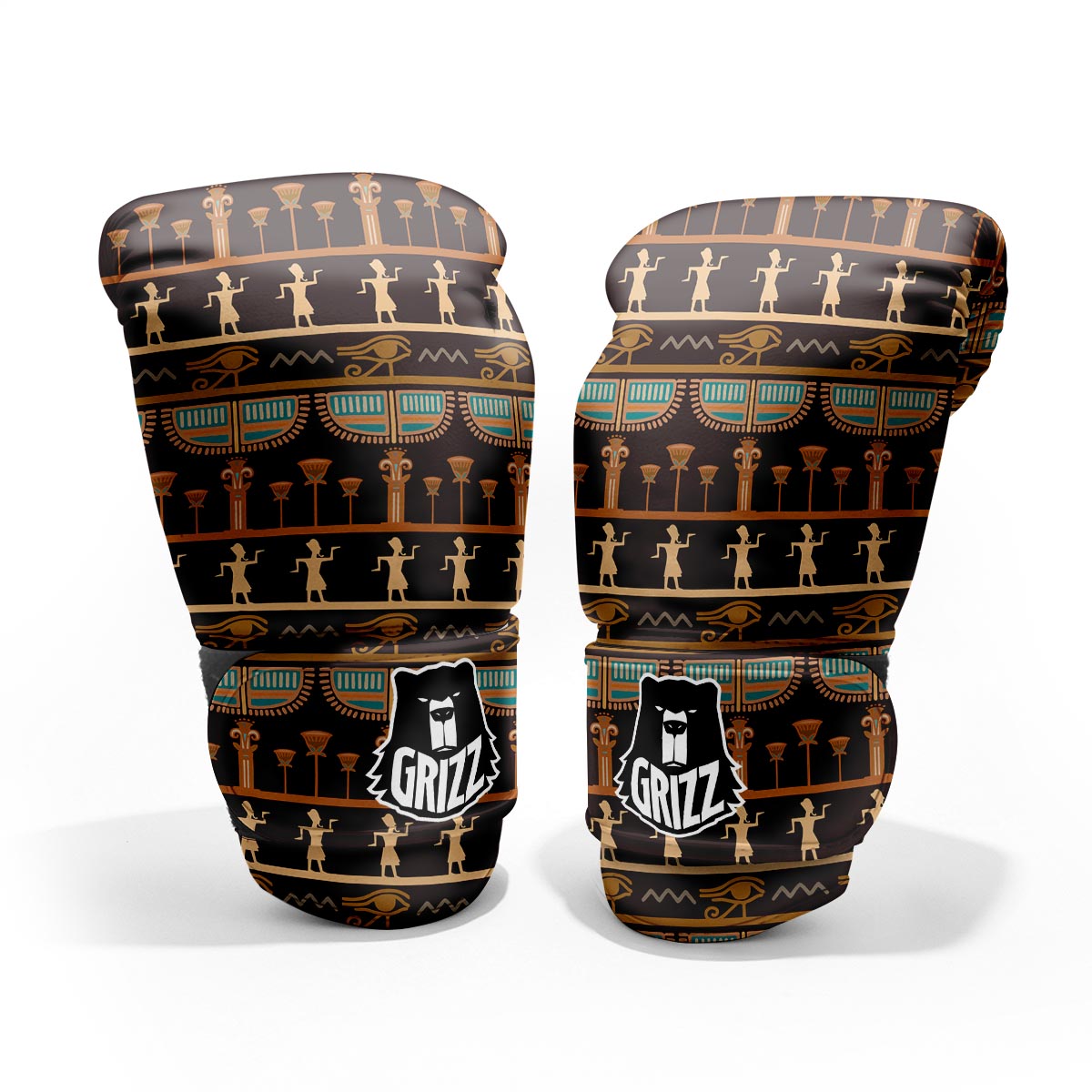 Egypt Tribal Print Pattern Pro Boxing Glove
