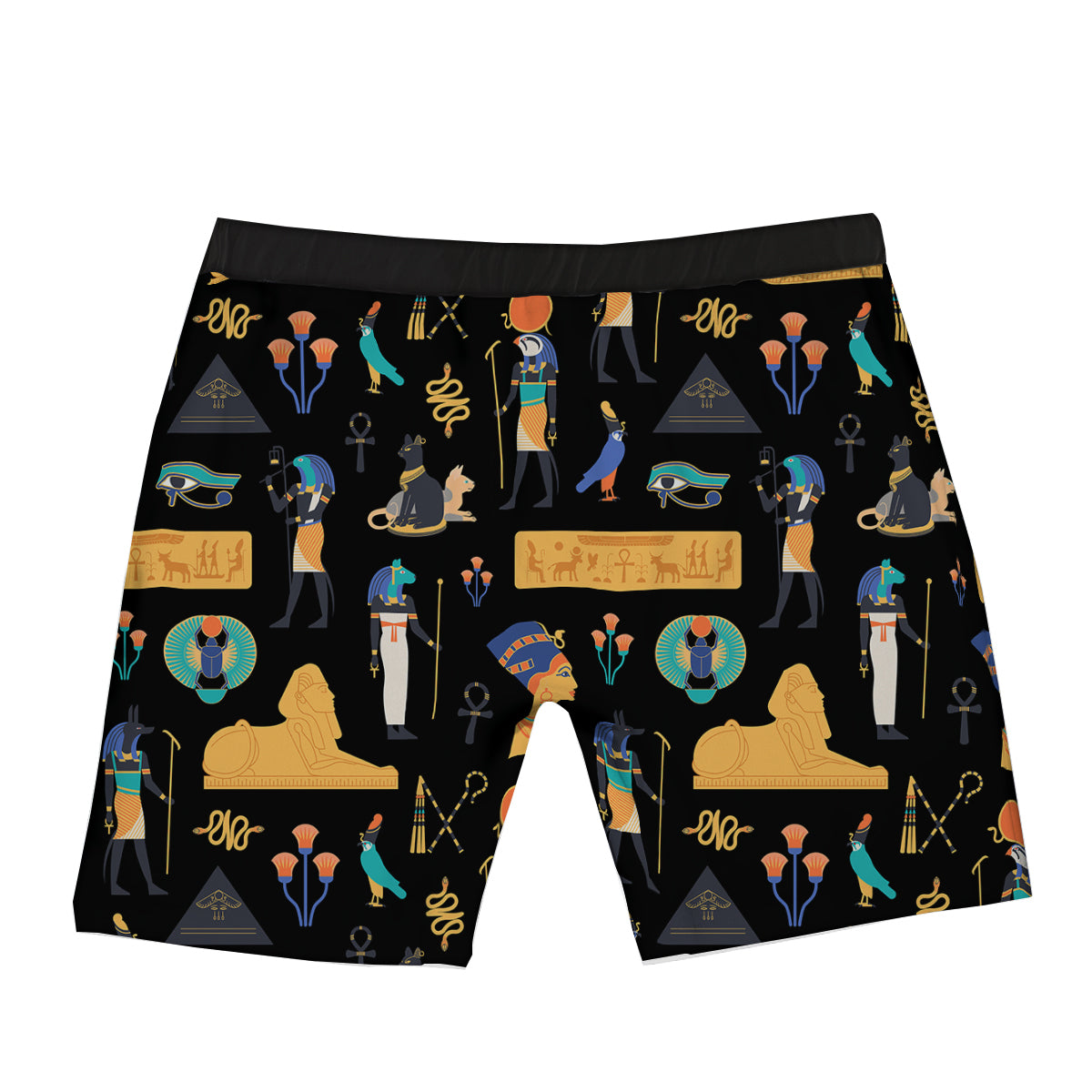 Egyptian Ancient Print Pattern Boxer Briefs-grizzshop