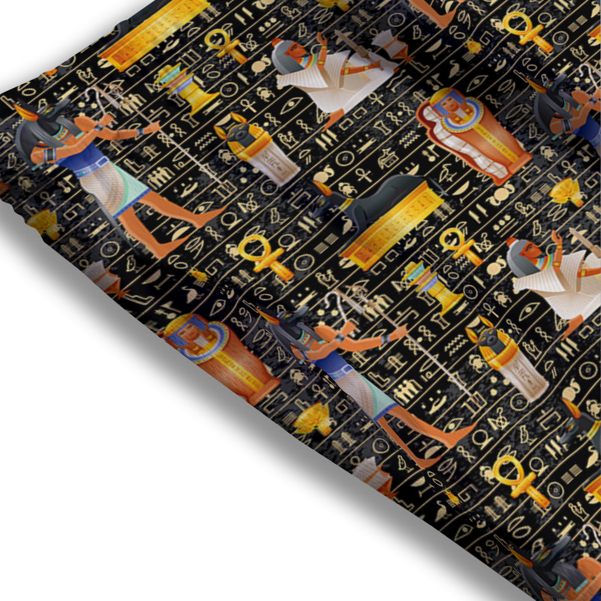 Fox Geometric Print Mesh Shorts
