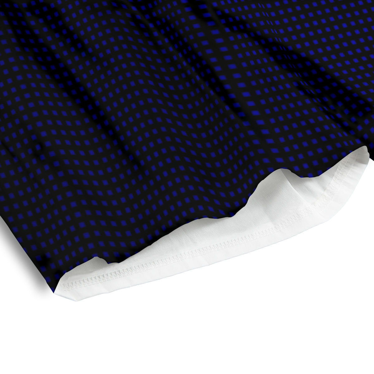 Electrocardiogram Heartbeat Print Men's Athletic Shorts