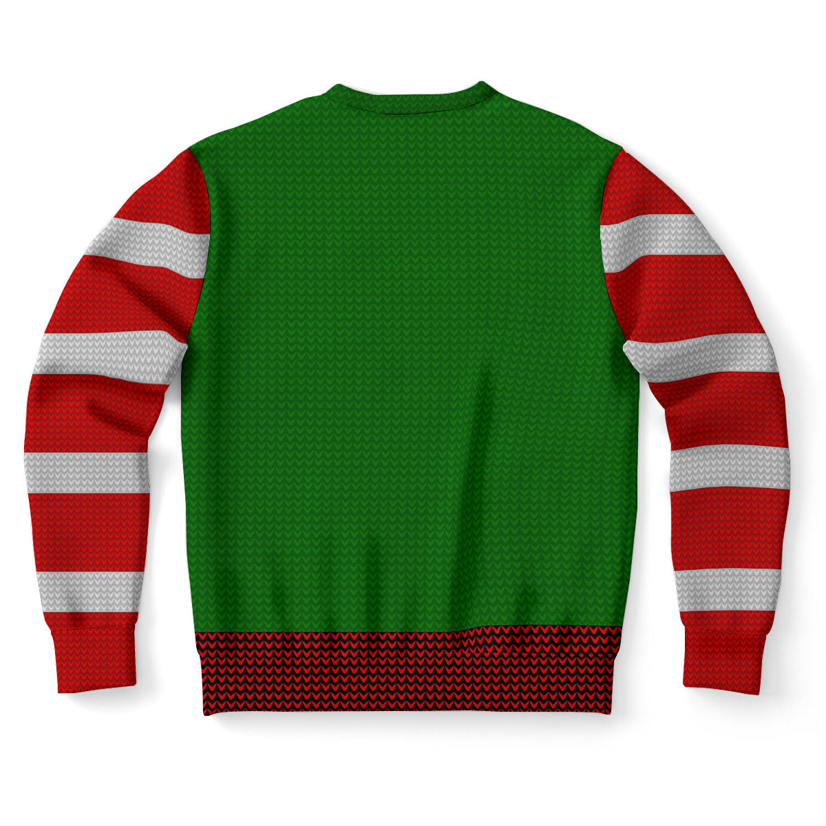Elf Costume Print Ugly Christmas Sweater-grizzshop