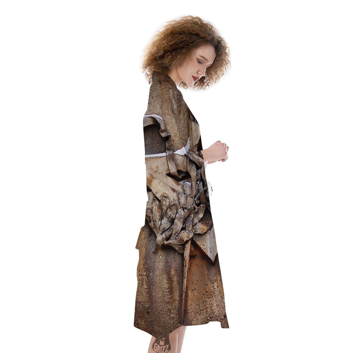 Emblem Freemasonry Print Kimono-grizzshop