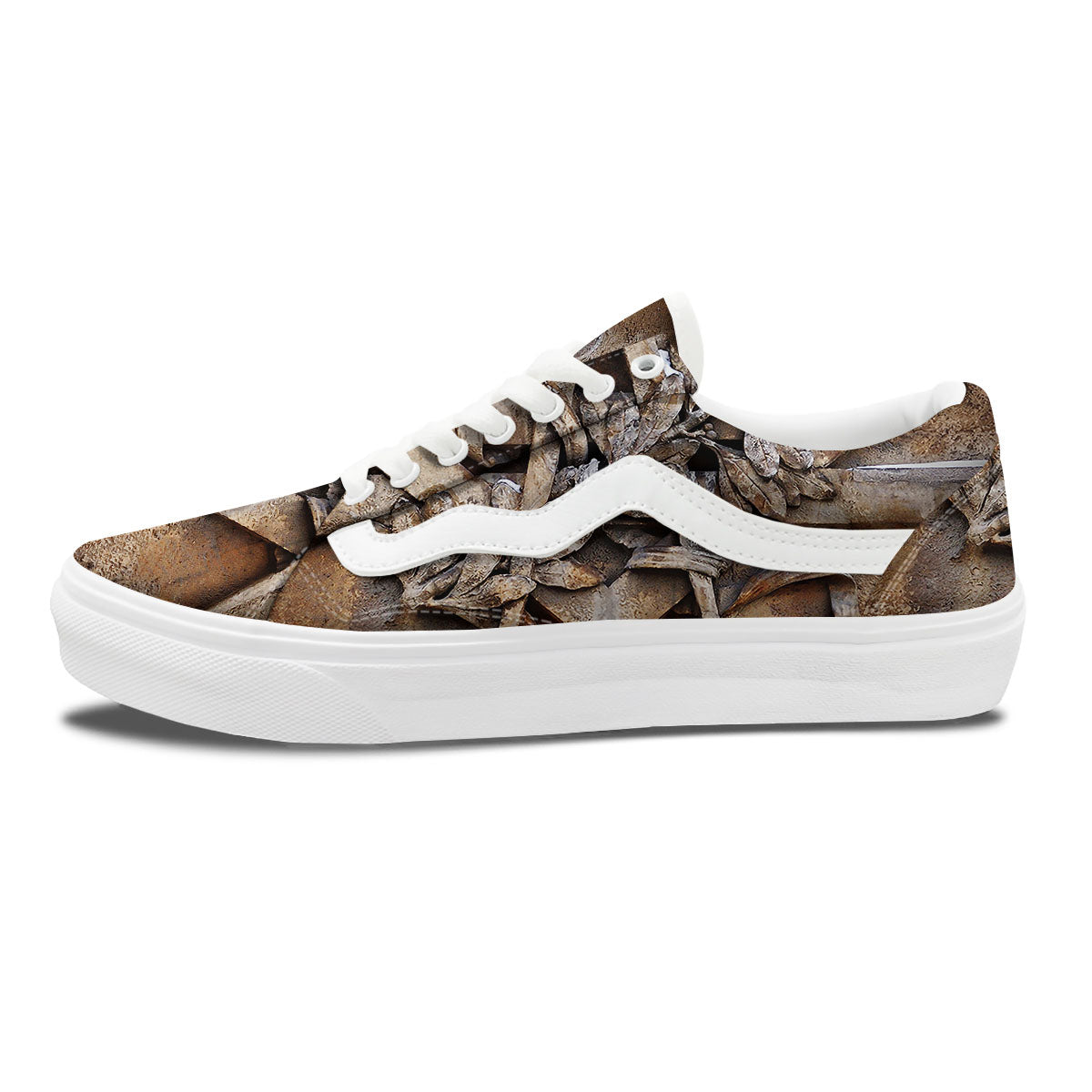 Emblem Freemasonry Print Skate Shoes-grizzshop