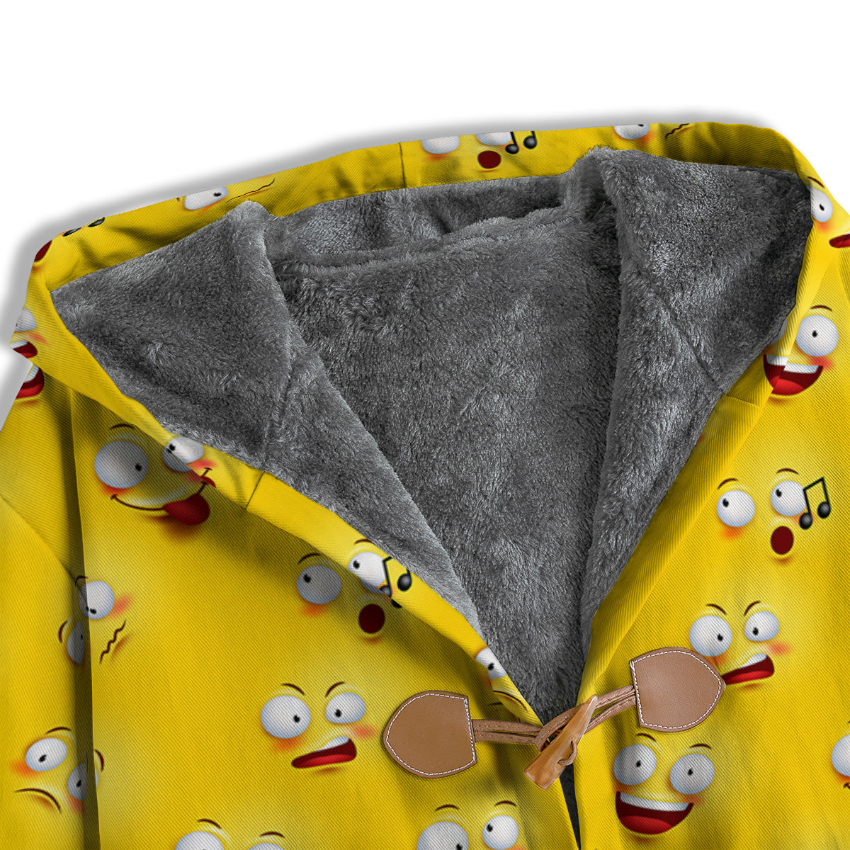 Emoji 3D Face Print Pattern Men's Windbreaker Jacket-grizzshop