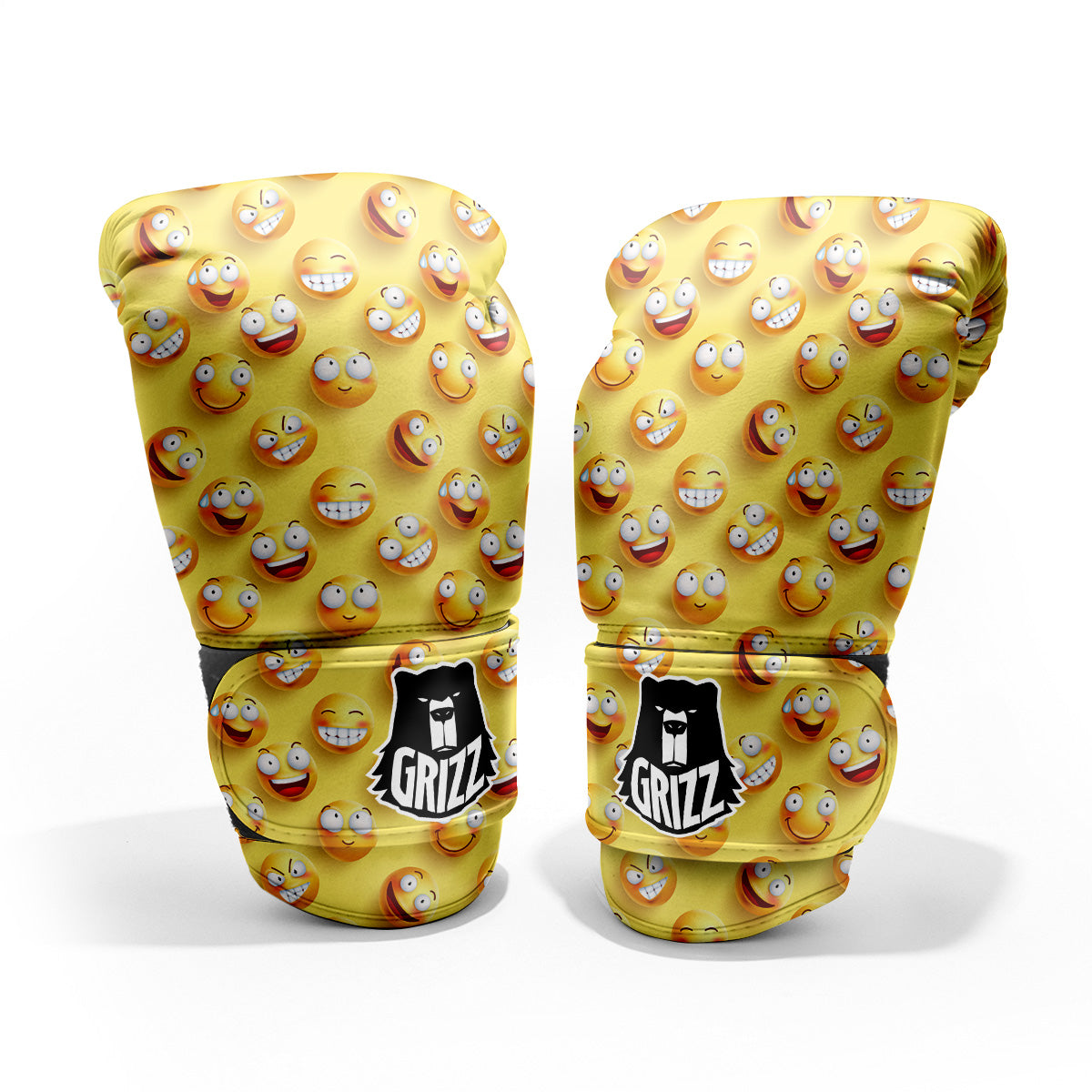 Emoji And Facial Expressions Print Pattern Pro Boxing Glove