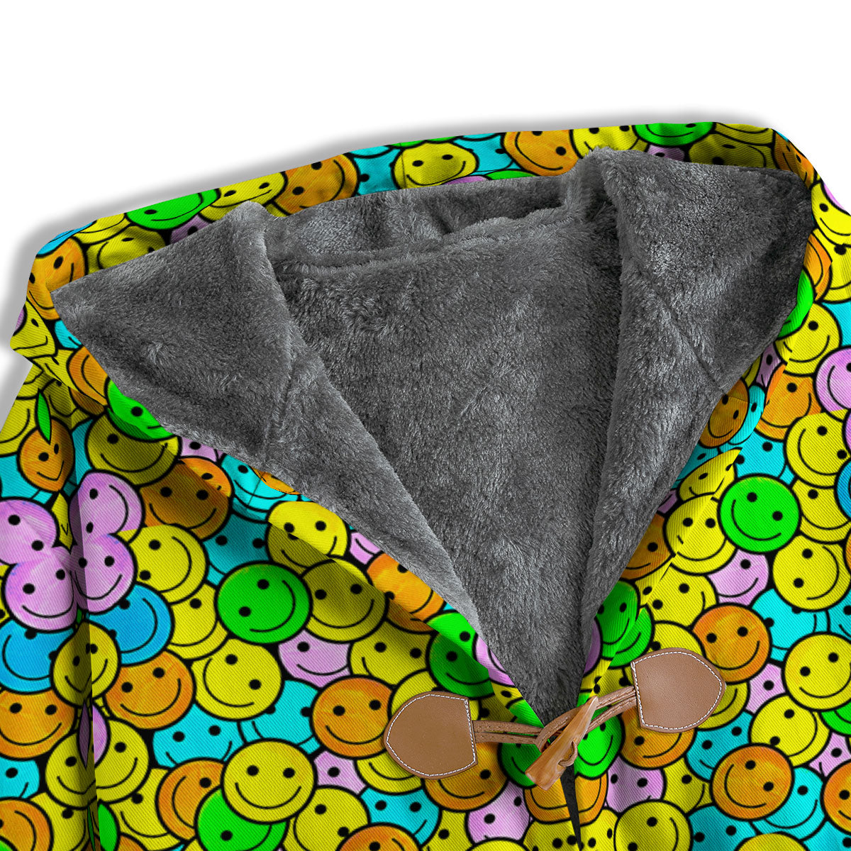 Emoji Colorful Print Pattern Men's Windbreaker Jacket-grizzshop