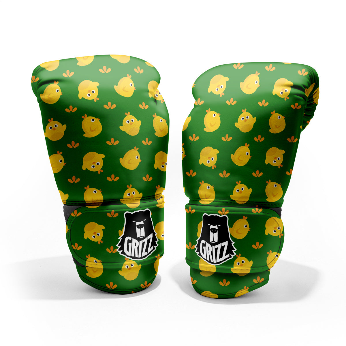 Emoji Cute Chicken Print Pattern Pro Boxing Glove