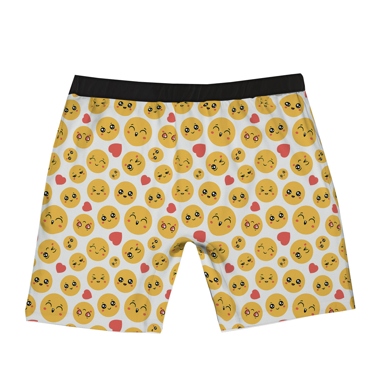 Emoji Cute Print Pattern Boxer Briefs-grizzshop
