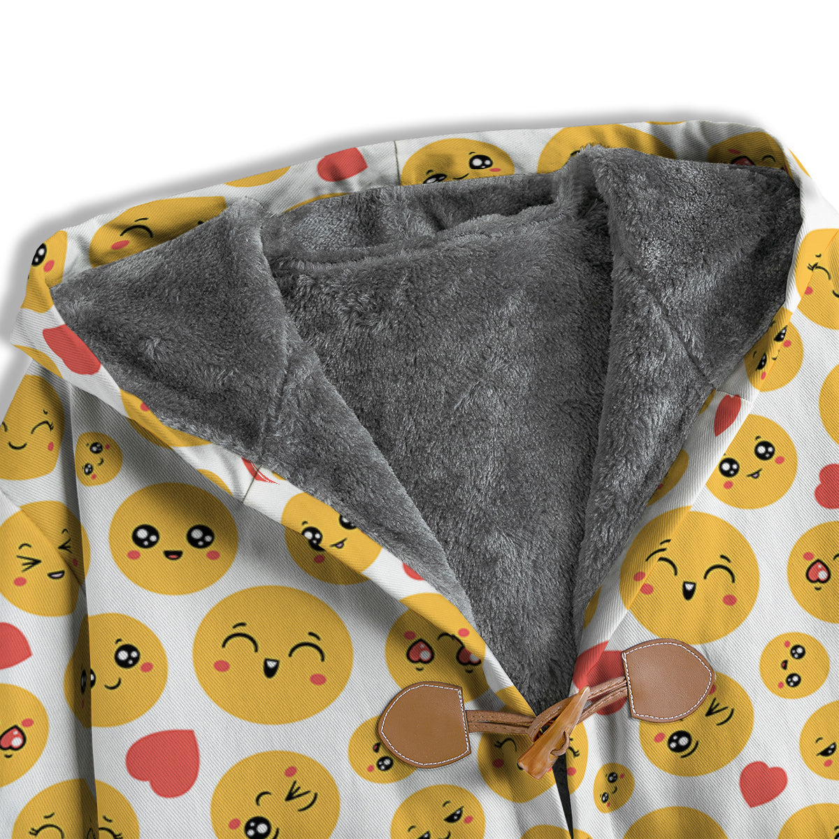Emoji Cute Print Pattern Men's Windbreaker Jacket-grizzshop