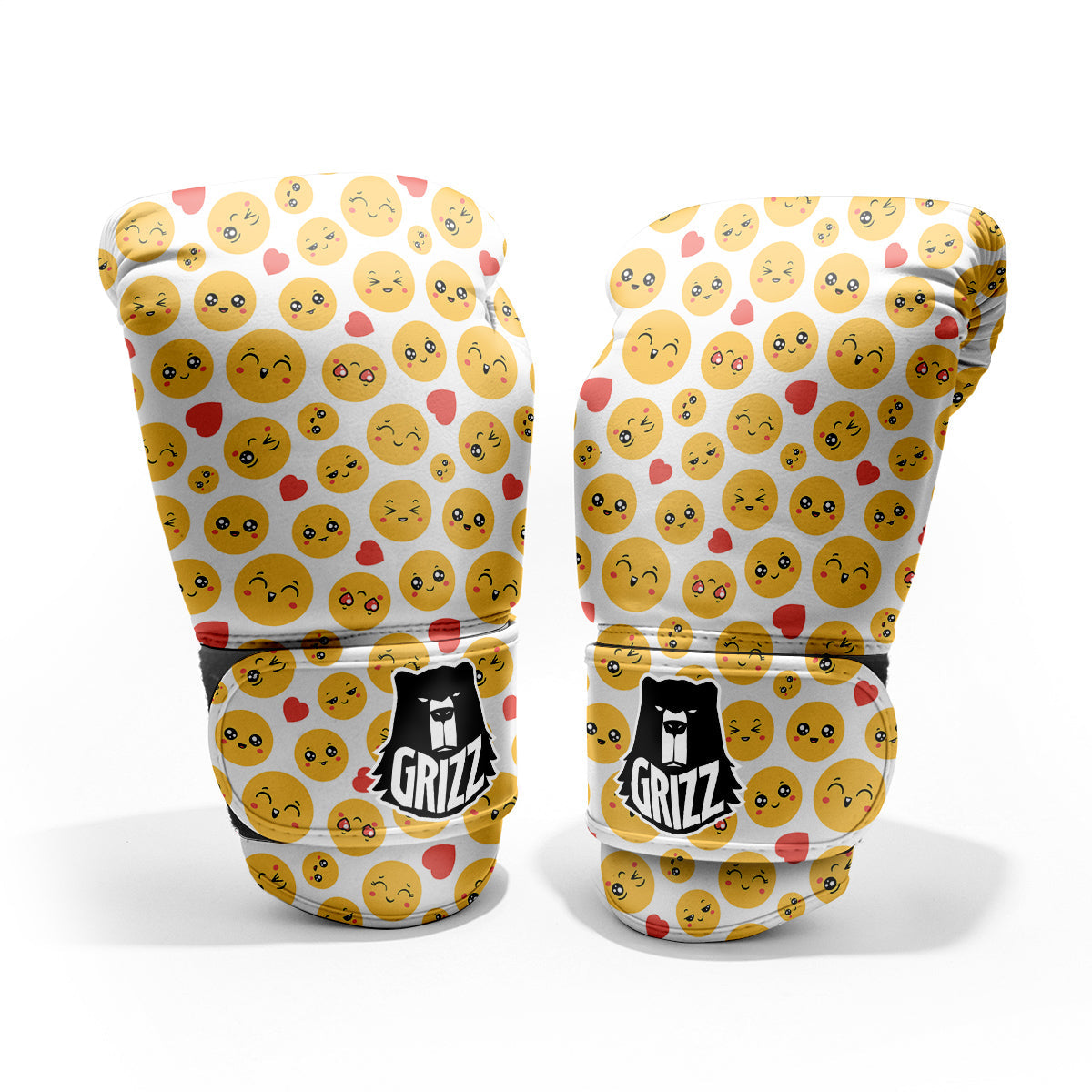Emoji Cute Print Pattern Pro Boxing Glove