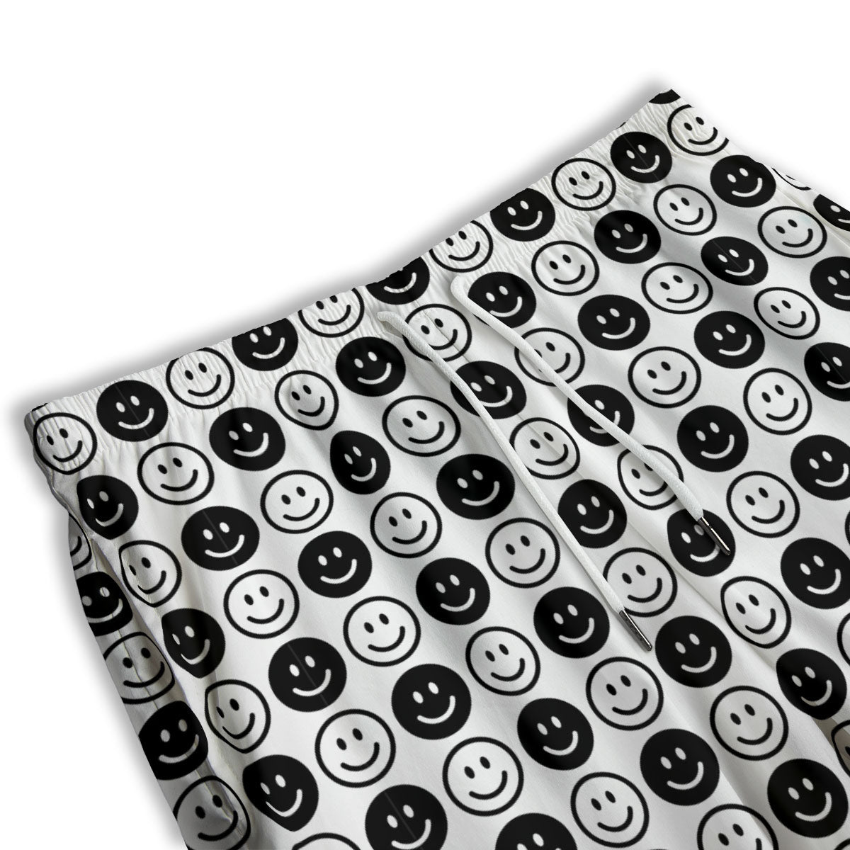 Fastfood Navy Doodle Print Pattern Men's Athletic Shorts