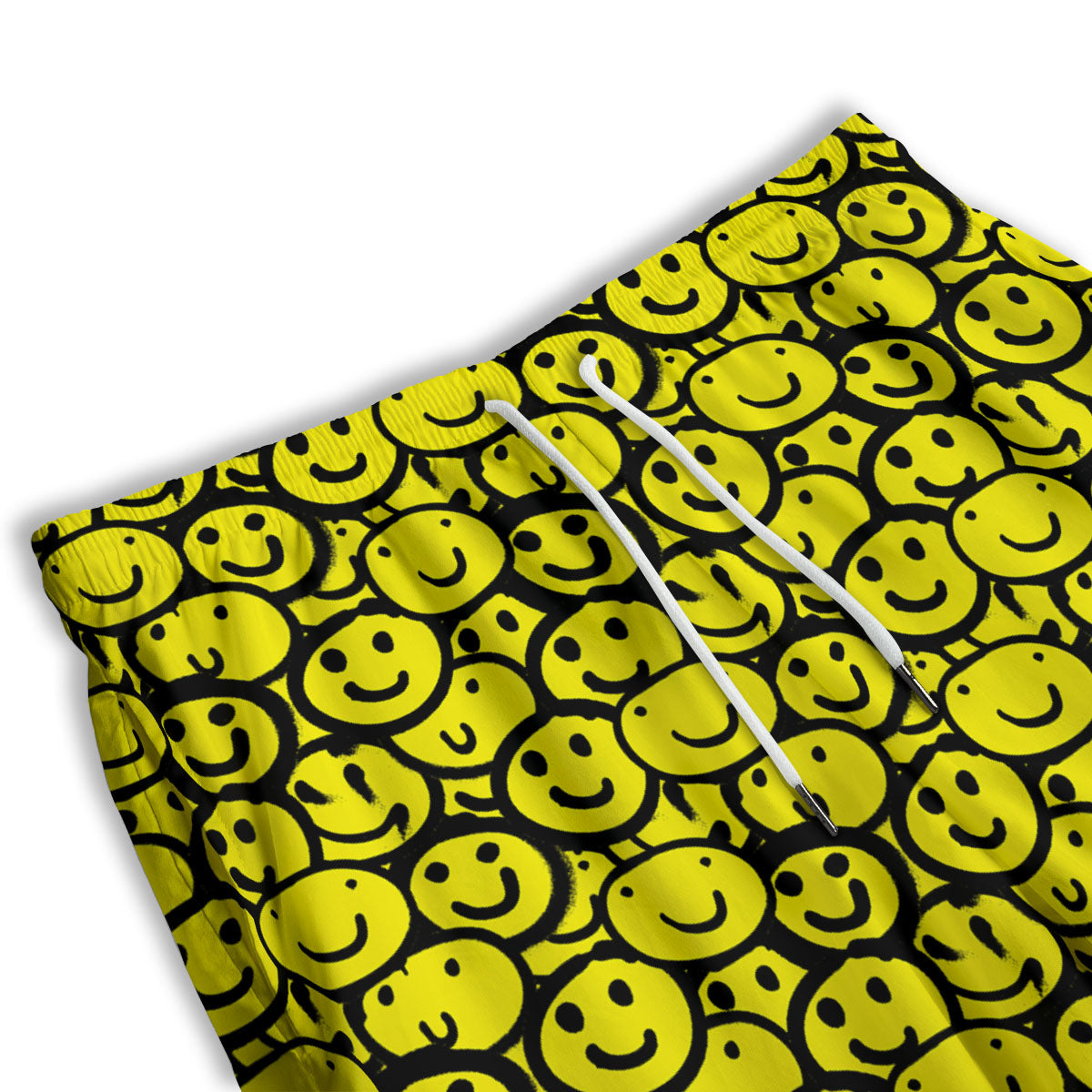 Fat Tuesday Argyle Mardi Gras Print Men's Athletic Shorts