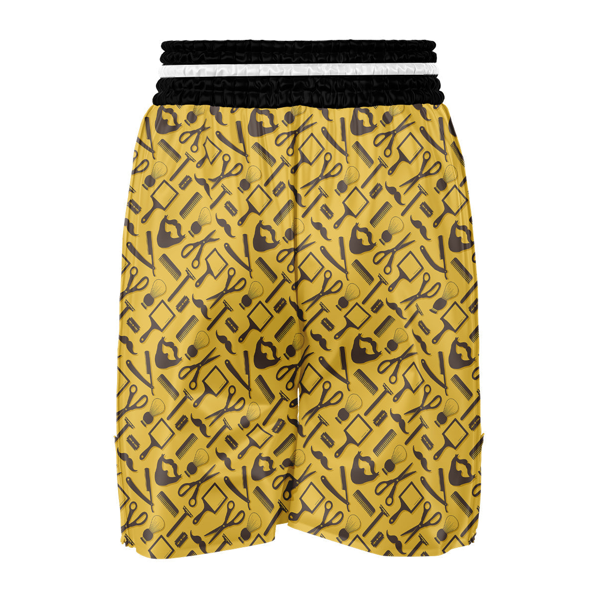 Equipment Barber Print Pattern Boxing Shorts-grizzshop
