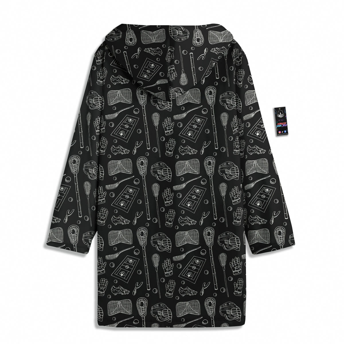 Equipment Lacrosse Print Pattern Men's Windbreaker Jacket-grizzshop