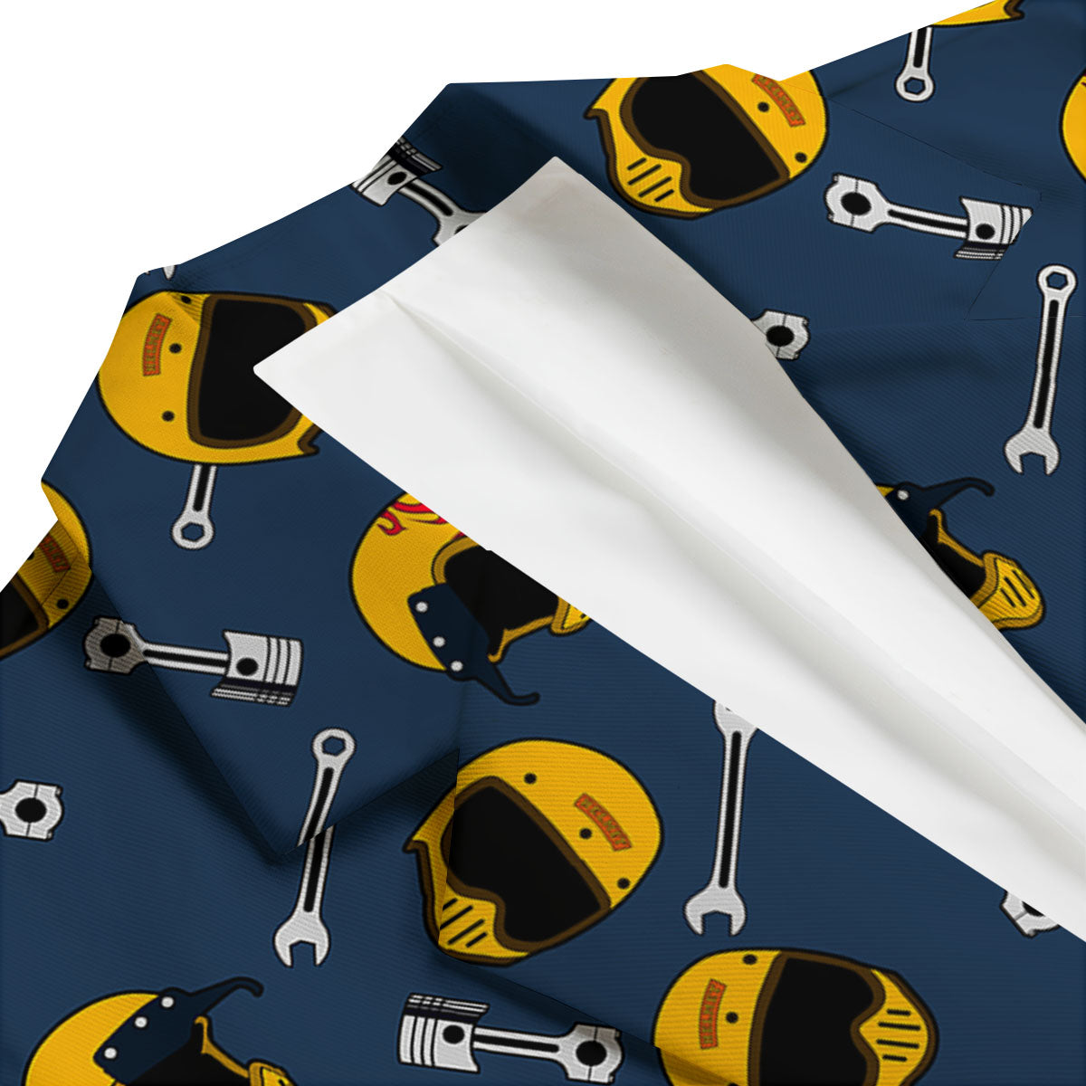 Equipment Motorcycle Print Pattern Men's Blazer-grizzshop