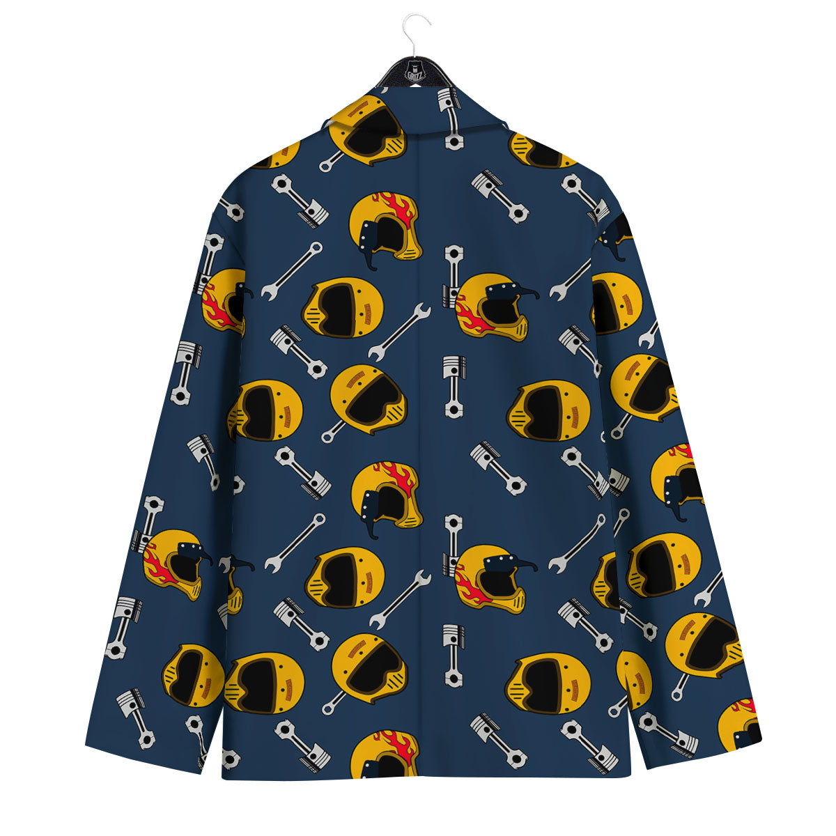 Equipment Motorcycle Print Pattern Men's Sport Coat-grizzshop