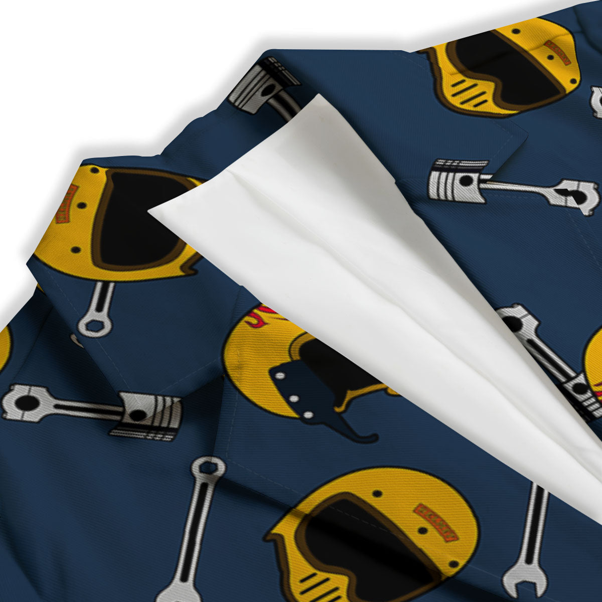 Equipment Motorcycle Print Pattern Women's Blazer-grizzshop