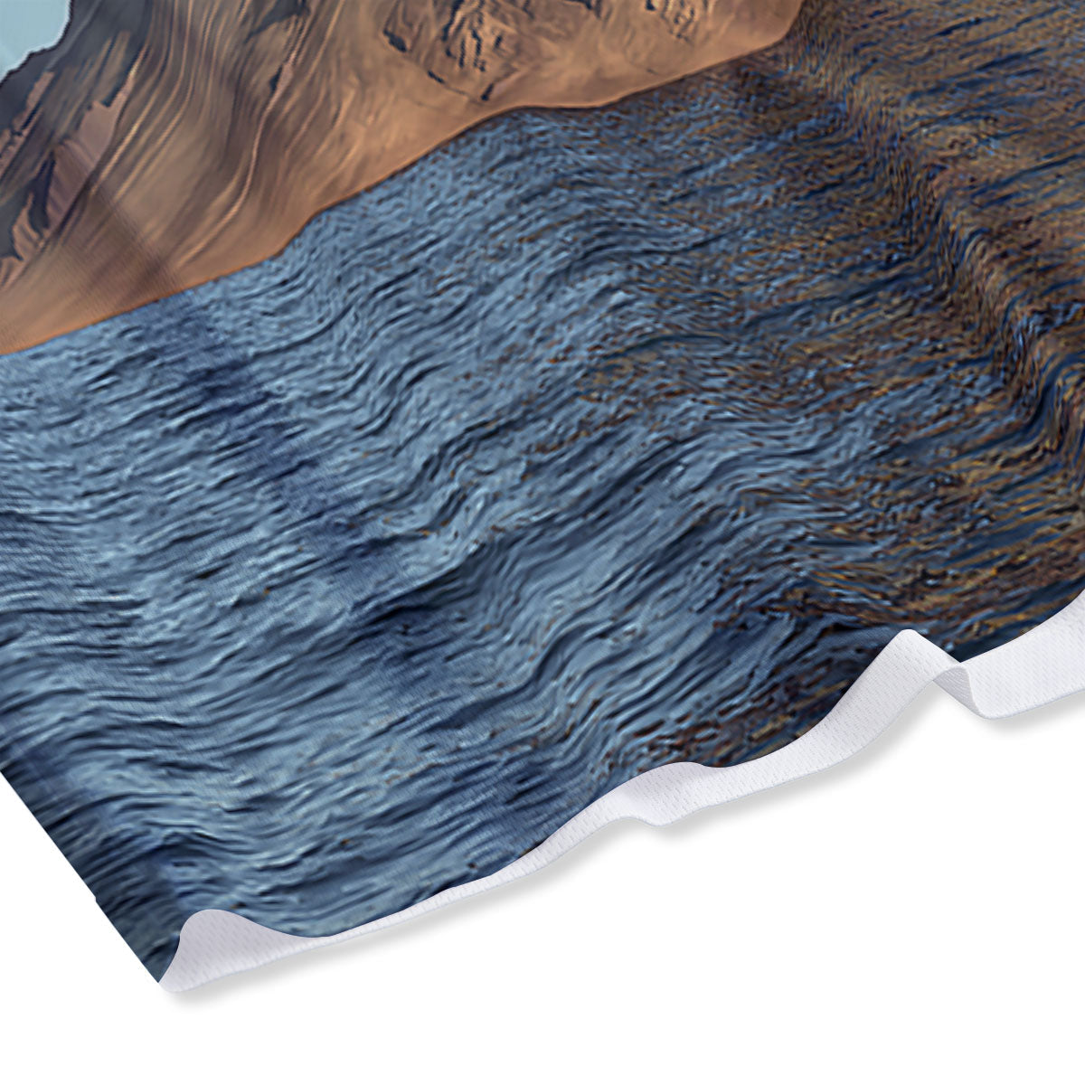 Eruption Volcano Print Mesh Shorts-grizzshop