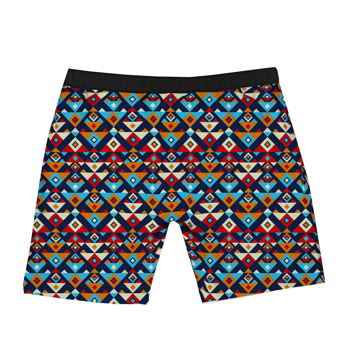 Ethnic Boho Colorful Print Pattern Boxer Briefs-grizzshop