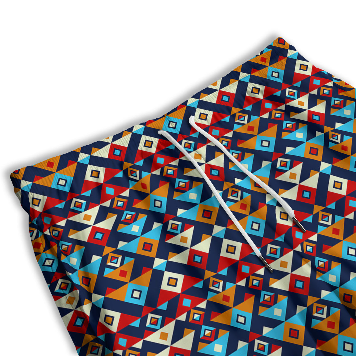 Ethnic Boho Colorful Print Pattern Men's Athletic Shorts