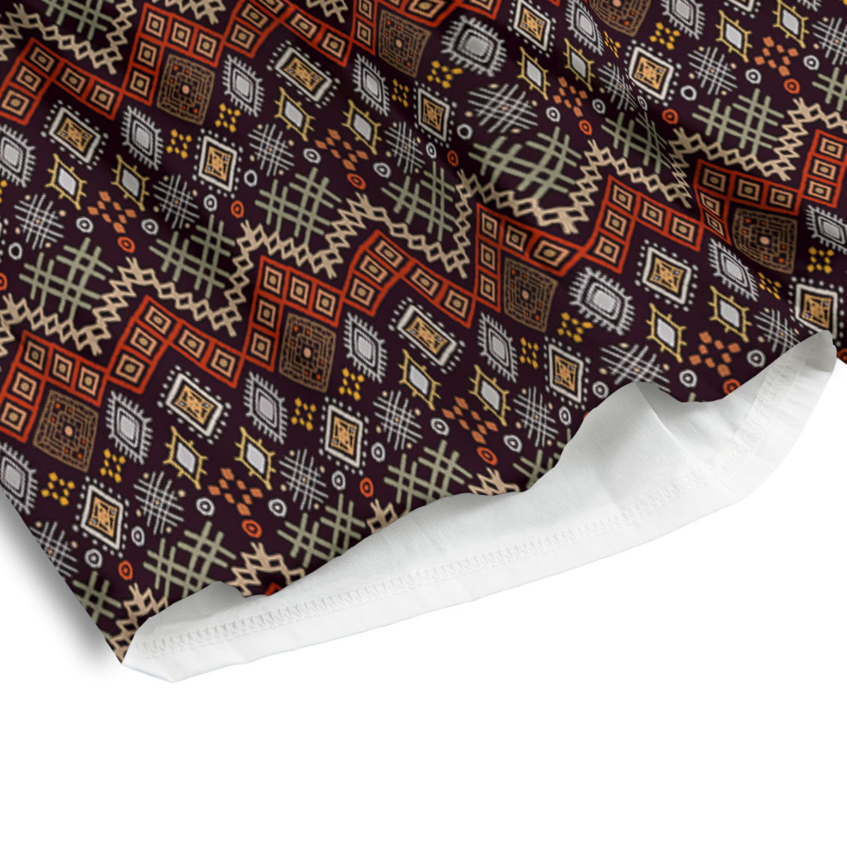 Ethnic Boho Print Pattern Men's Athletic Shorts