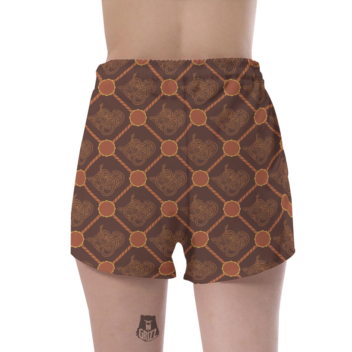 Ethnic Celtic Viking Norse Women's Shorts-grizzshop