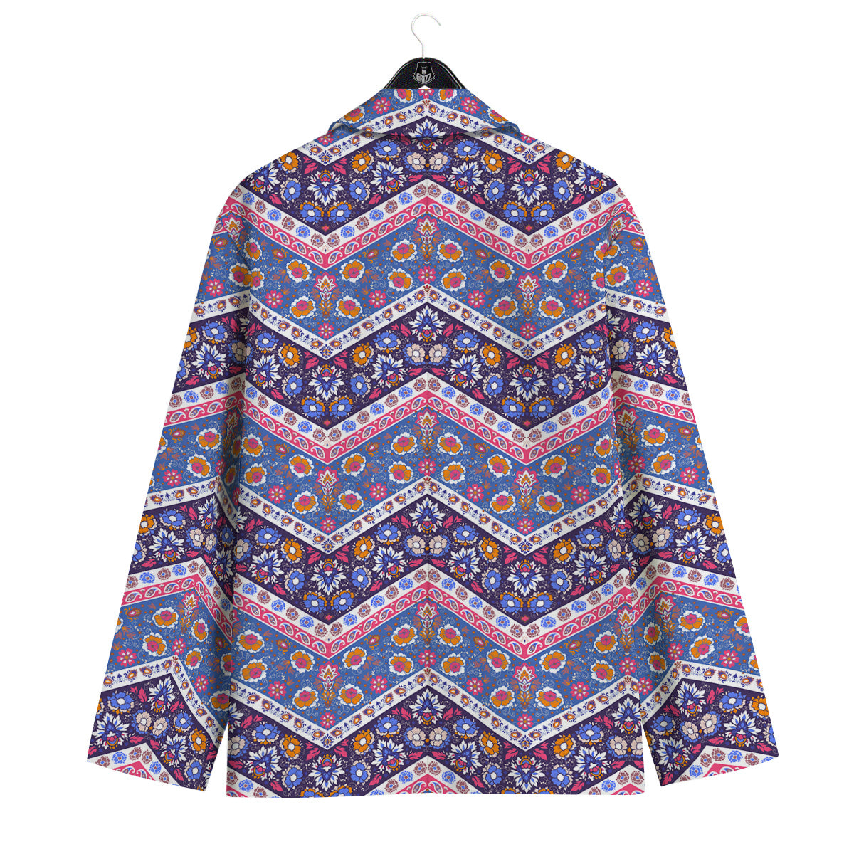 Ethnic Mandala And Indian Paisley Print Pattern Men's Sport Coat-grizzshop