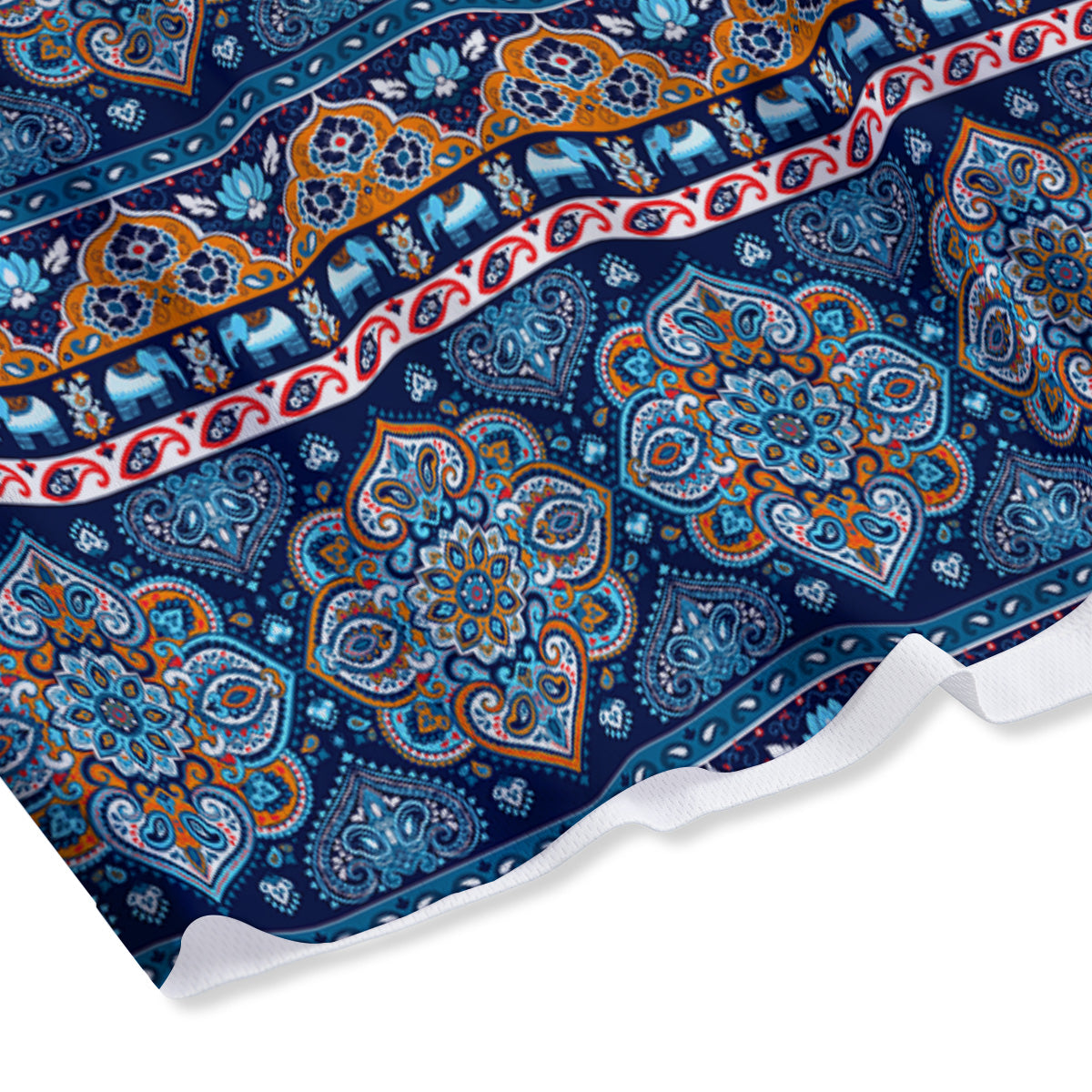 Heart Graffiti Print Pattern Mesh Shorts