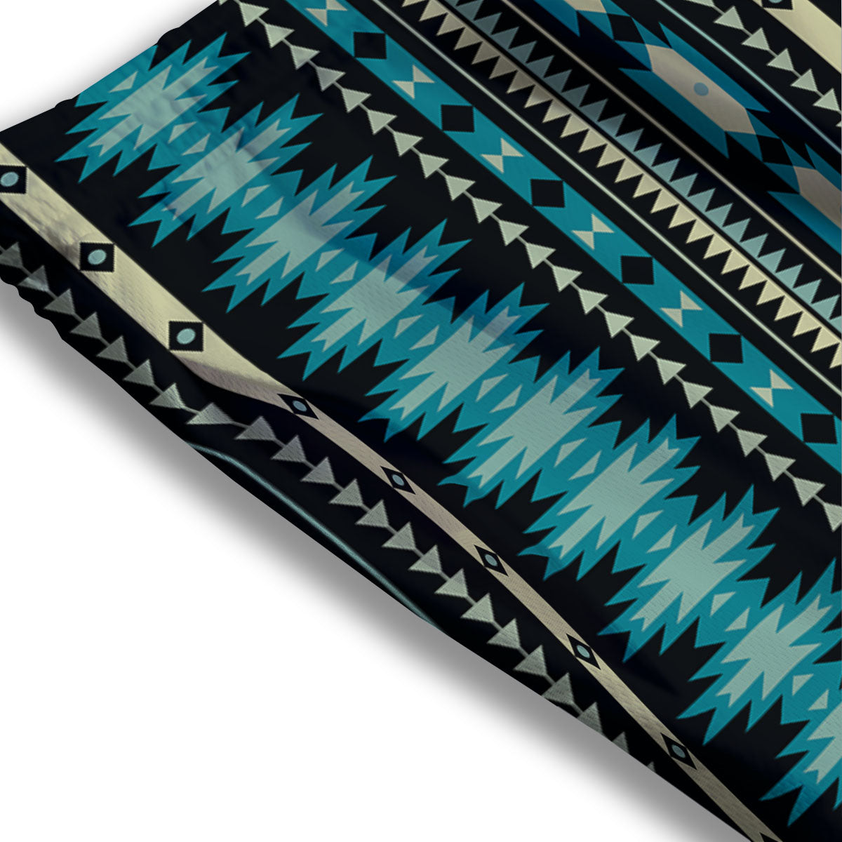 Ethnic Native Print Pattern Mesh Shorts