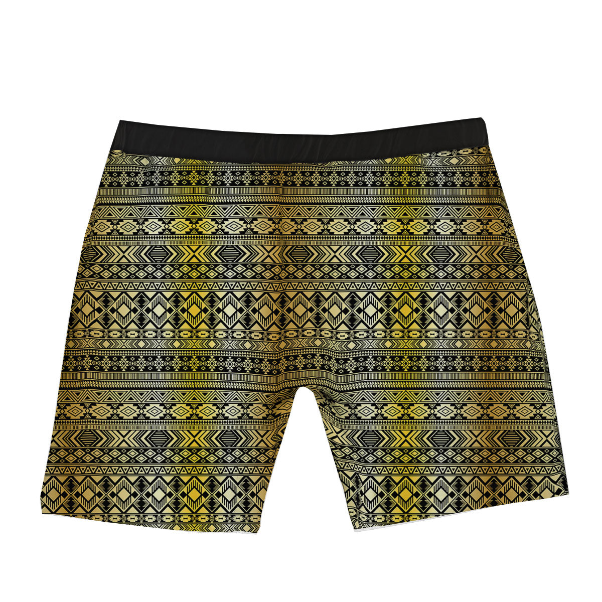Ethnic Tribal Gold African Print Pattern Boxer Briefs-grizzshop