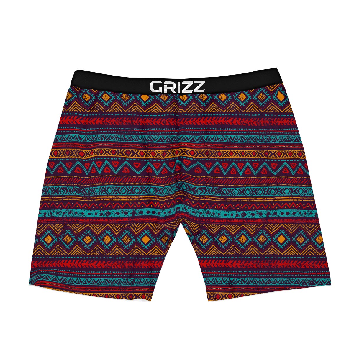 Ethnic Tribal Print Pattern Boxer Briefs-grizzshop