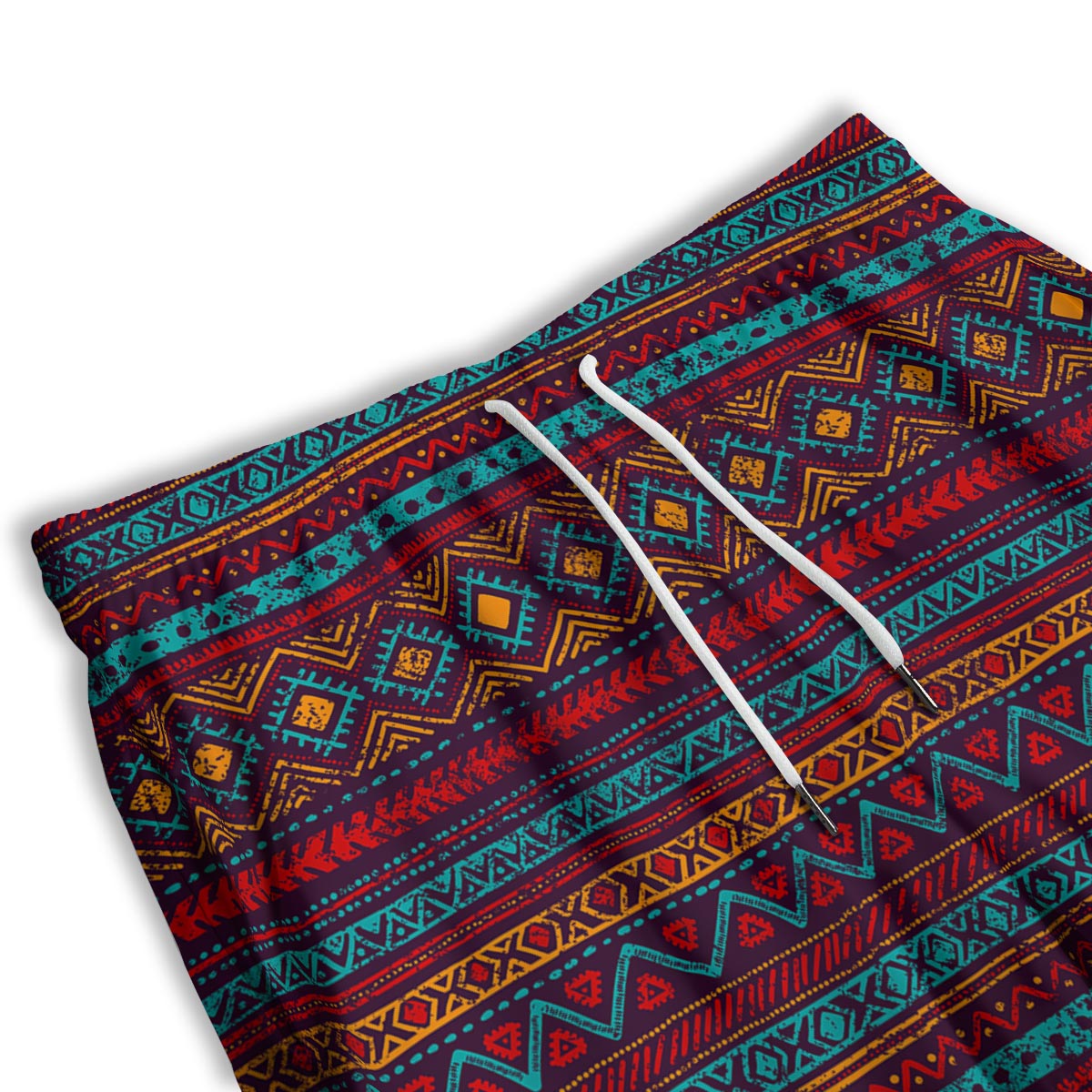 Ethnic Tribal Print Pattern Men's Athletic Shorts