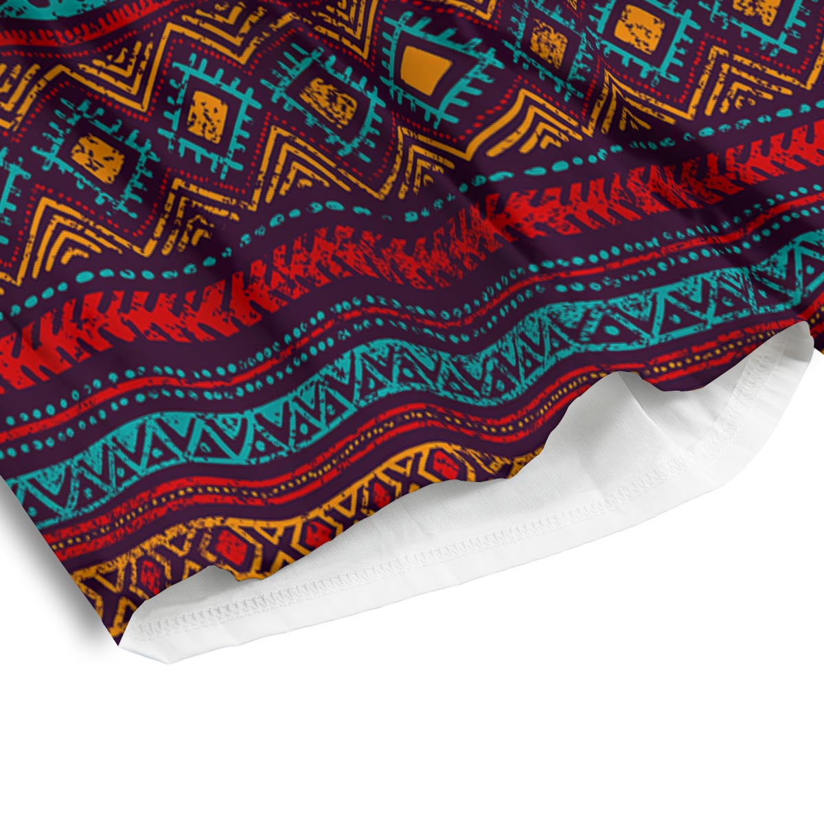 Ethnic Tribal Print Pattern Men's Athletic Shorts