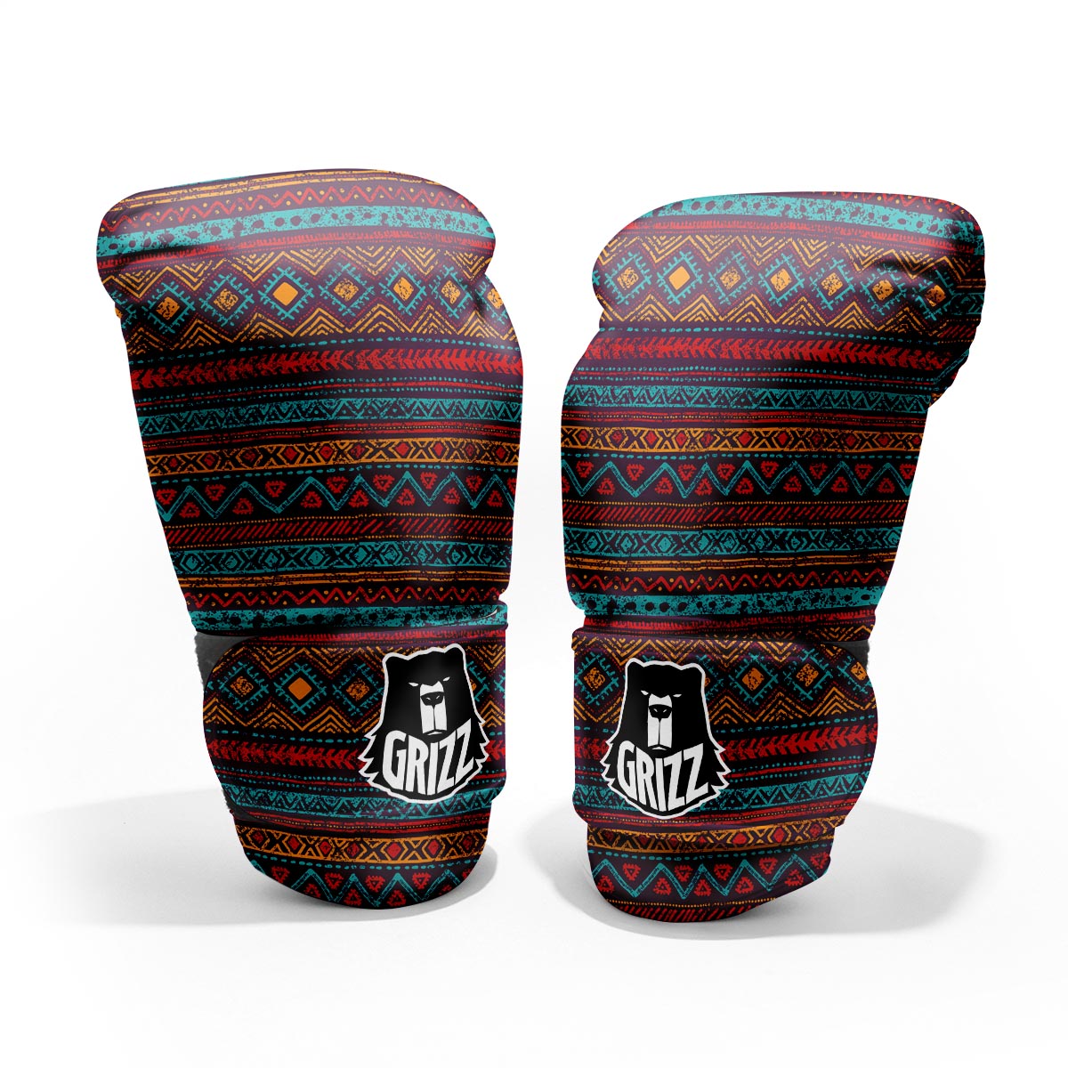 Ethnic Tribal Print Pattern Pro Boxing Glove