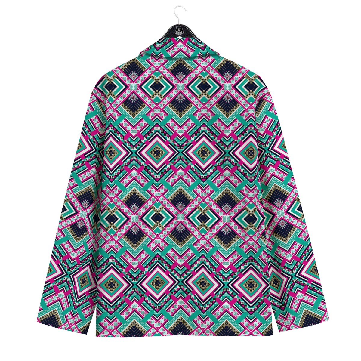 Ethnic Tribal Retro Print Pattern Men's Sport Coat-grizzshop