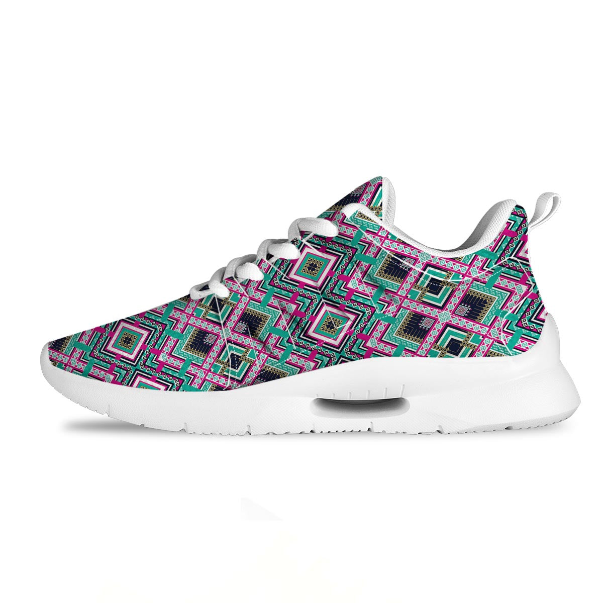 Ethnic Tribal Retro Print Pattern Tennis Shoes-grizzshop
