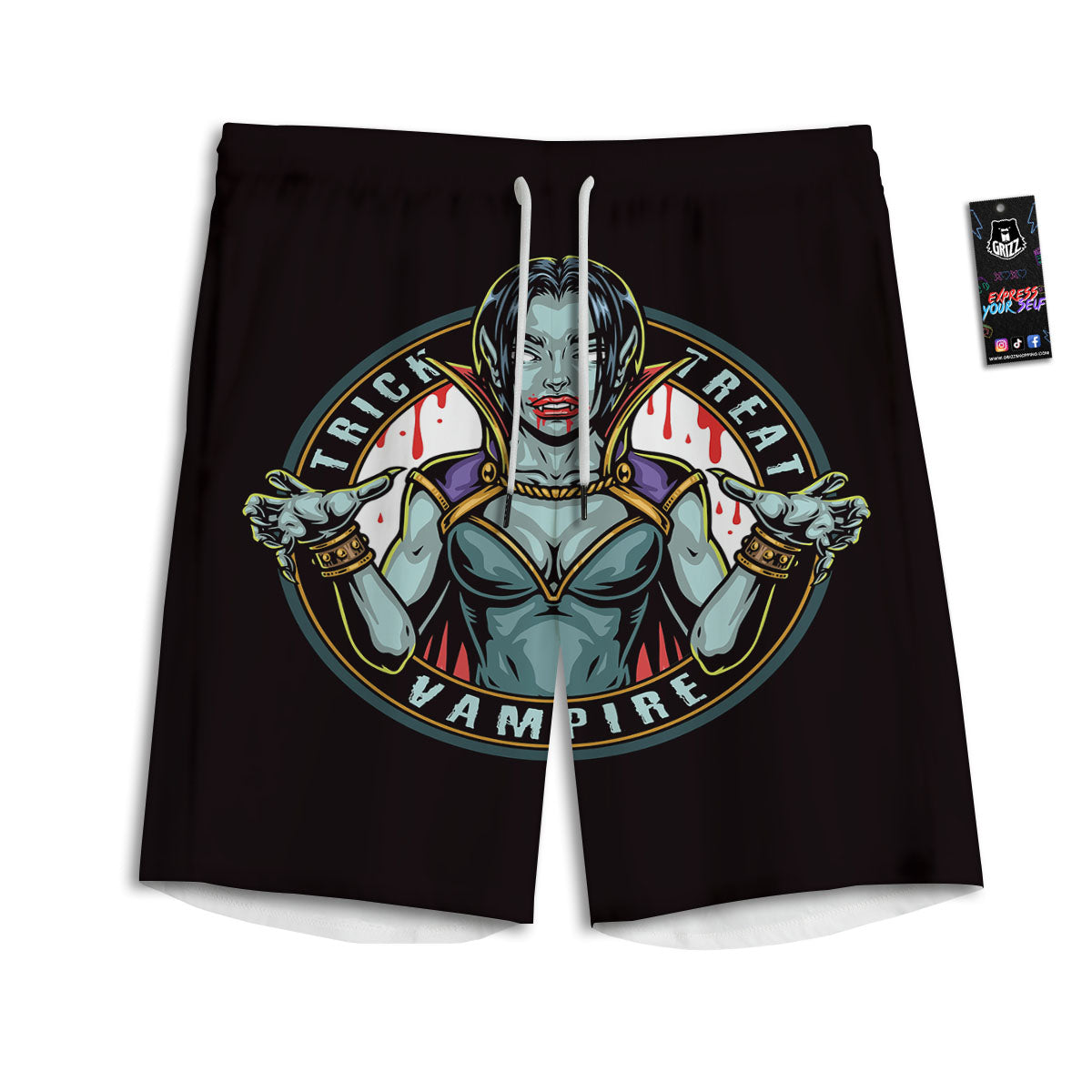 Firebird Phoenix Print Men's Athletic Shorts