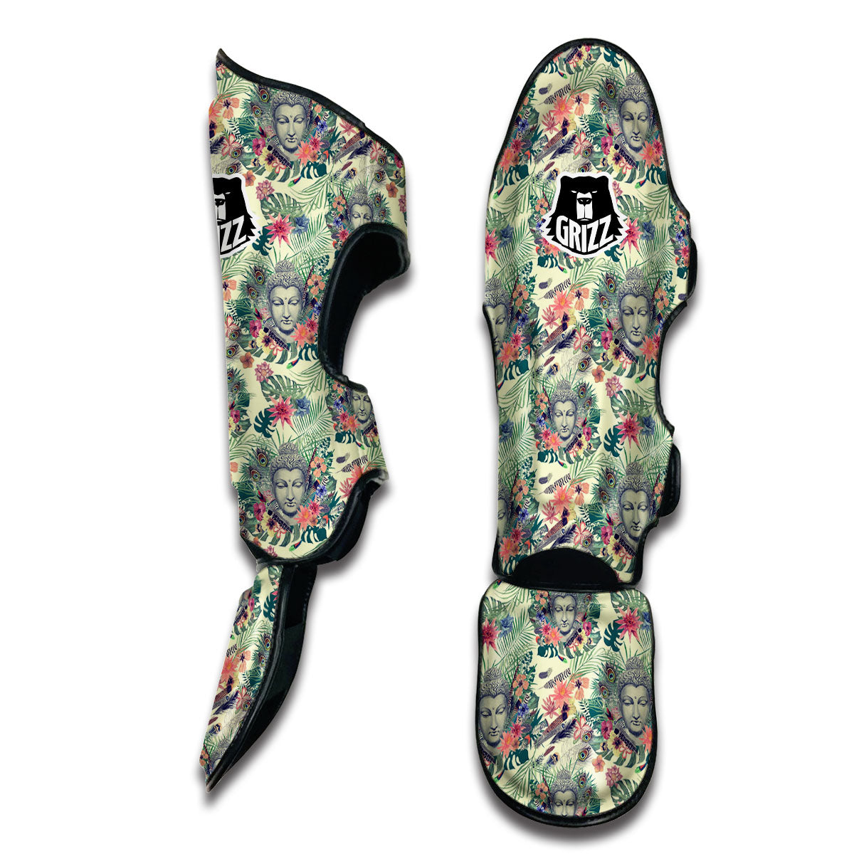 Exotic Buddha Muay Thai Shin Guards-grizzshop