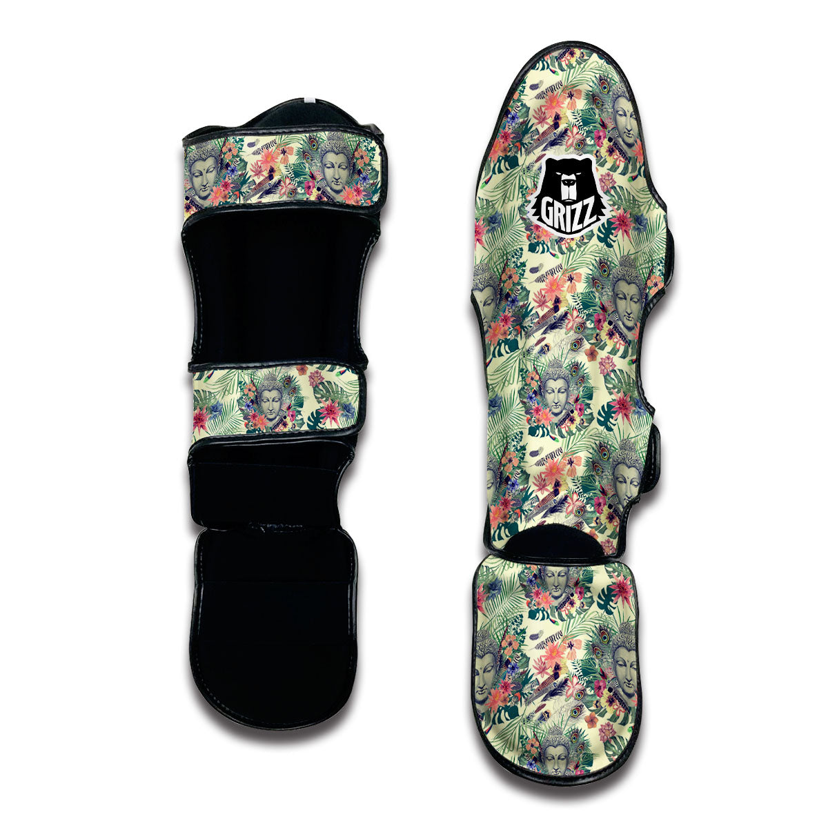 Exotic Buddha Muay Thai Shin Guards-grizzshop