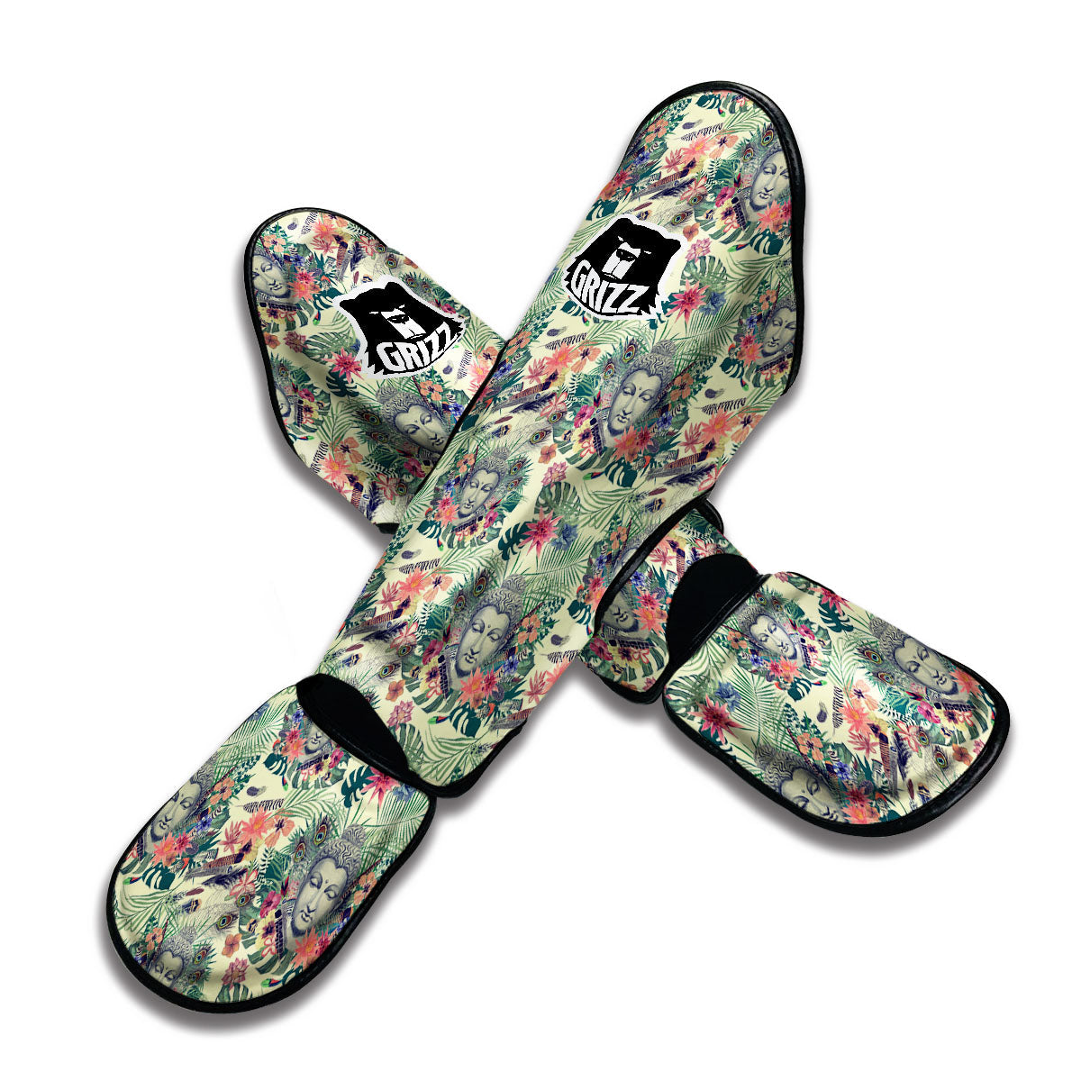 Exotic Buddha Muay Thai Shin Guards-grizzshop