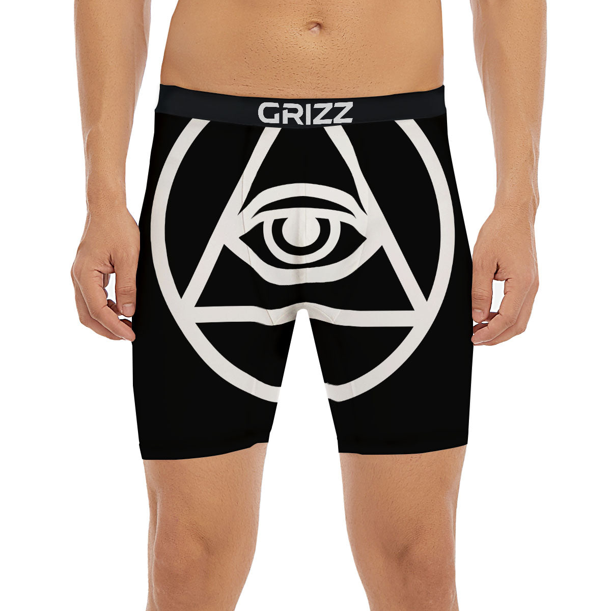 Eye Illuminati Print Boxer Briefs-grizzshop